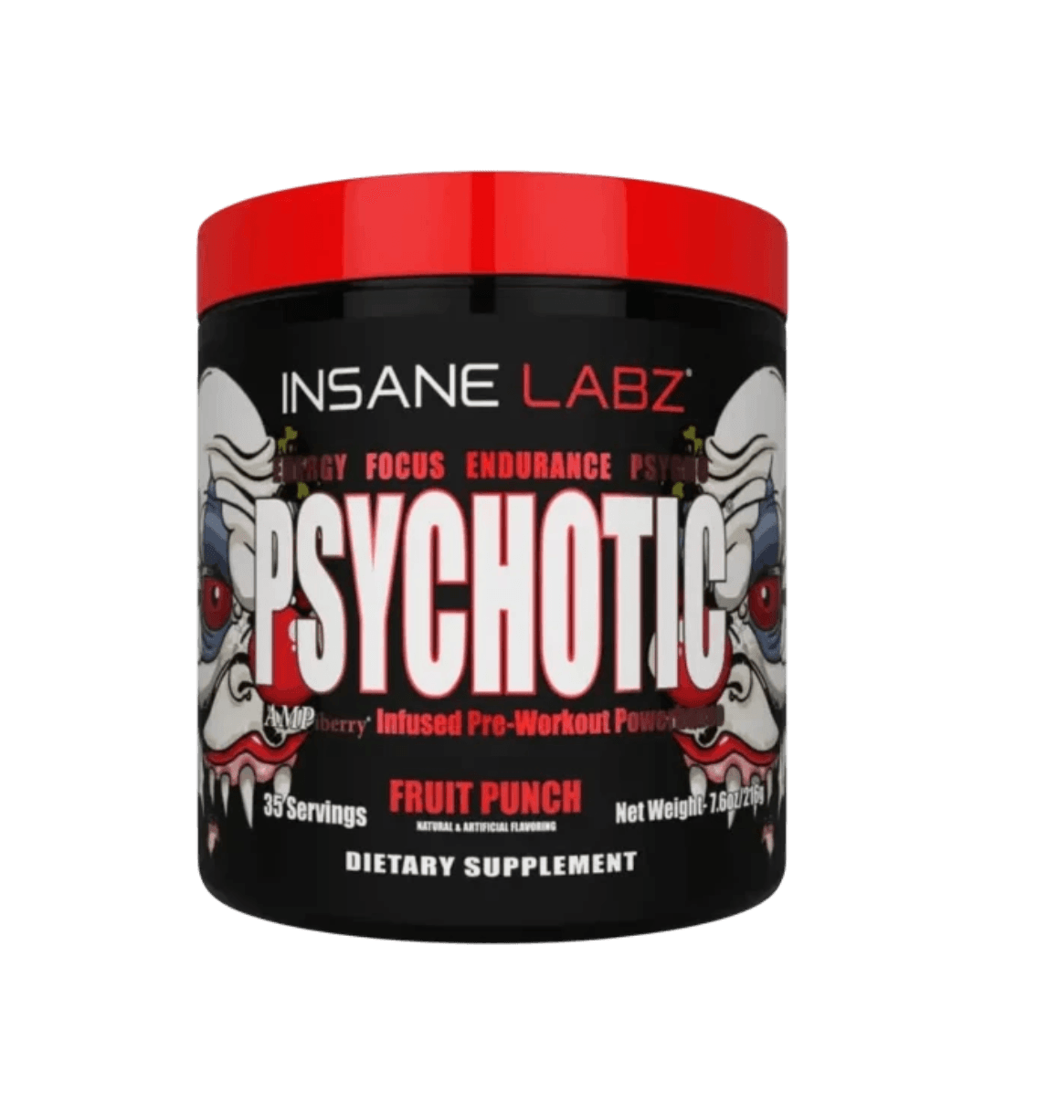 Pre Workout Psychotic 215g Insane Labz