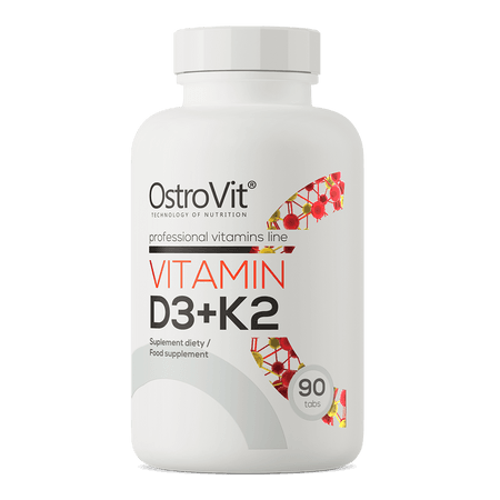 Vitamin D3 + K2 90 tablets